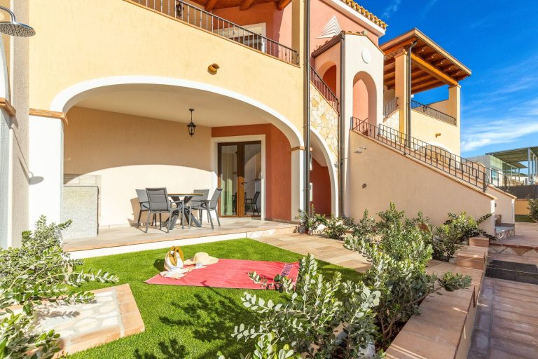 Agora Apartments Villasimius Sardinia apartment bedroom garden garden